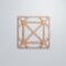 Ekena Millwork Medium Buxton Decorative Fretwork Wood Wall Panels, Cherry, 15 3/8"W x 15 3/8"H x 3/8"T WALW16X16X0375BUXCH - alternate 6